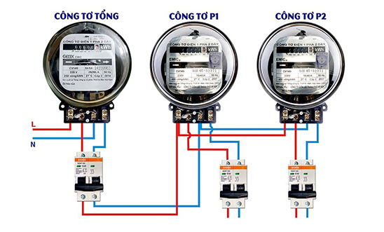 Cách chọn công tơ điện 1 pha